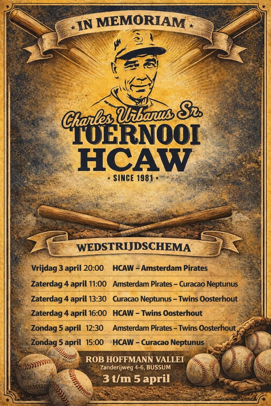 Charles Urbanus Sr. Toernooi