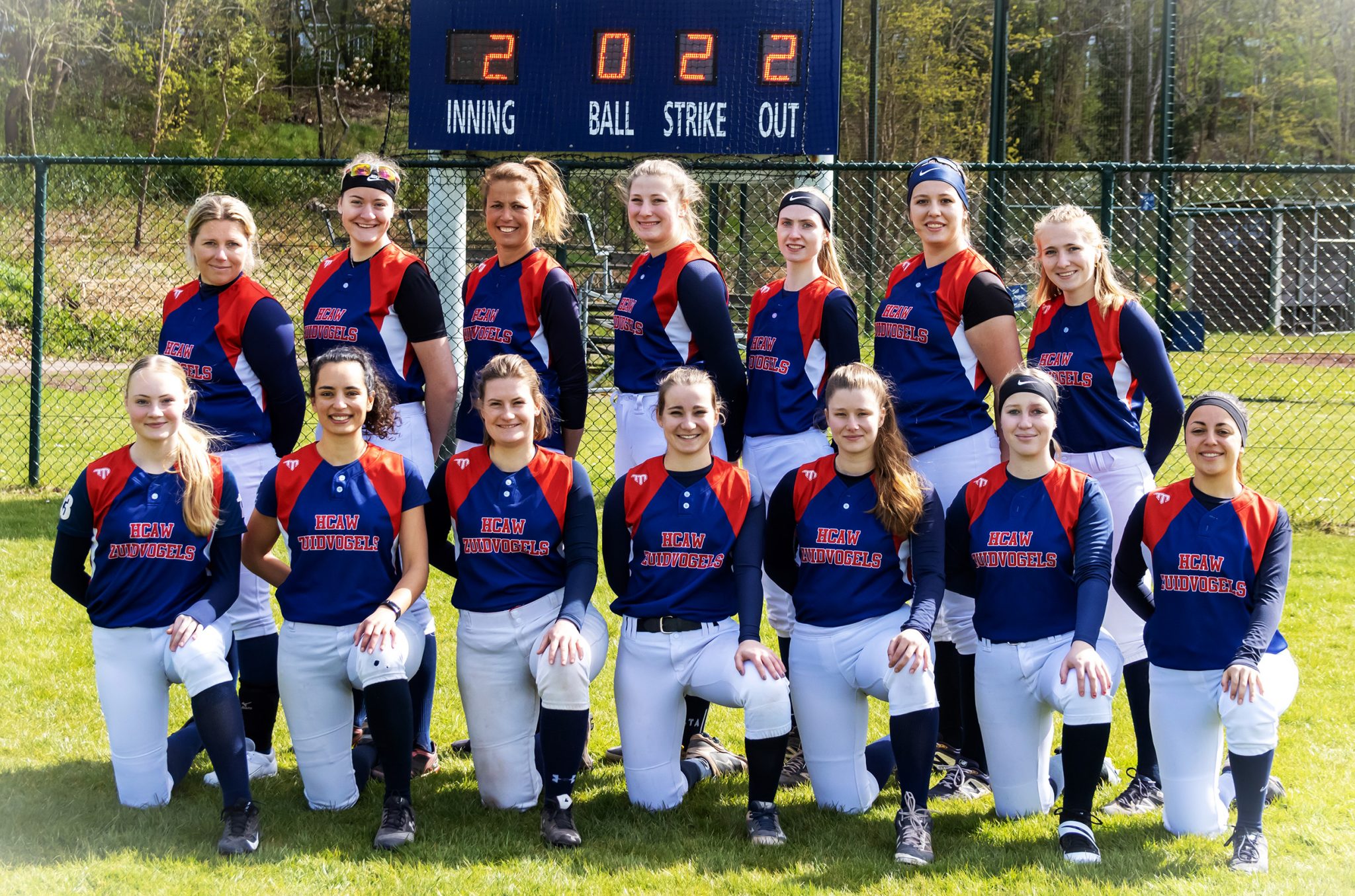 Softbal Dames 1 HCAW/Zuidvogels